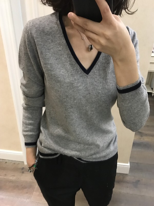 トップス レディース Vネックセーター ニット 袖あり 長袖 ライン 大人可愛い きれいめ シンプル カジュアル 大人 上品 おしゃれ お洒落 かっこいい 大人女子 こなれ感 メンズライク マニッシュ