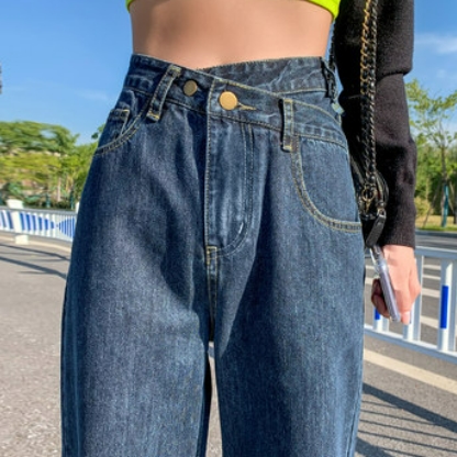 デニムパンツ デニム パンツ ボトムス ズボン ロールアップ デニム生地 ワイドレッグ オールシーズン かわいい 大人可愛い きれいめ シンプル カジュアル 大人 上品 おしゃれ お洒落 かっこいい 
