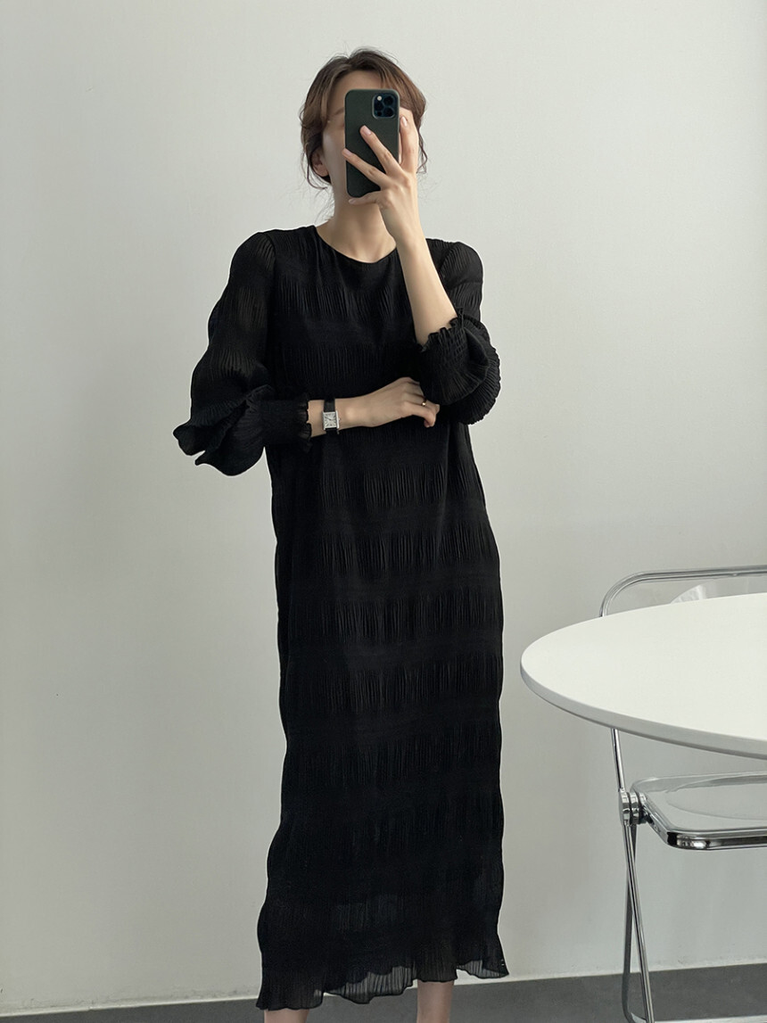 春夏 デザイン ロングスカート スカート ワンピース プルオーバー ミディスカート ワンピドレス ロング丈 袖あり 長袖 Vネック 襟なし 細身 ふわふわ 透け感 伸縮性 異素材MIX シフォン 大人